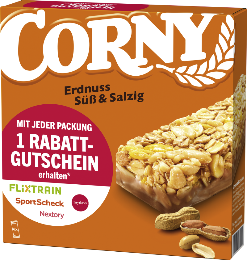 CORNY Classic Erdnuss Süß & Salzig
