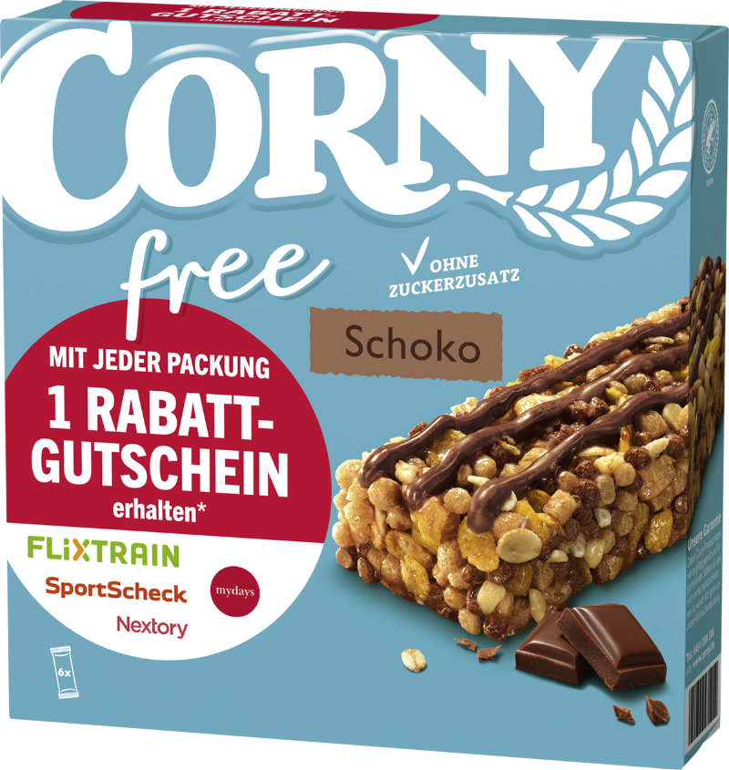 CORNY free Schoko